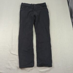 Orvis Jeans Mens 34x30 Black Classic American Casual